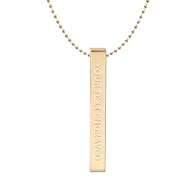 Custom Gold Necklace - MySoul
