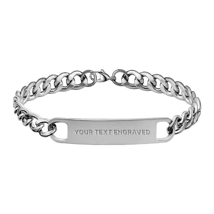 Silver bracelet for men png discount