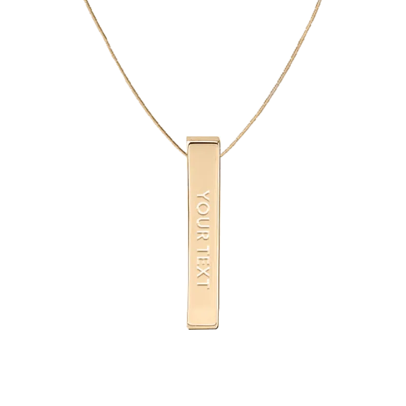 Custom Gold Necklace Size S - MySoul