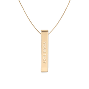 Custom Gold Necklace Size S - MySoul