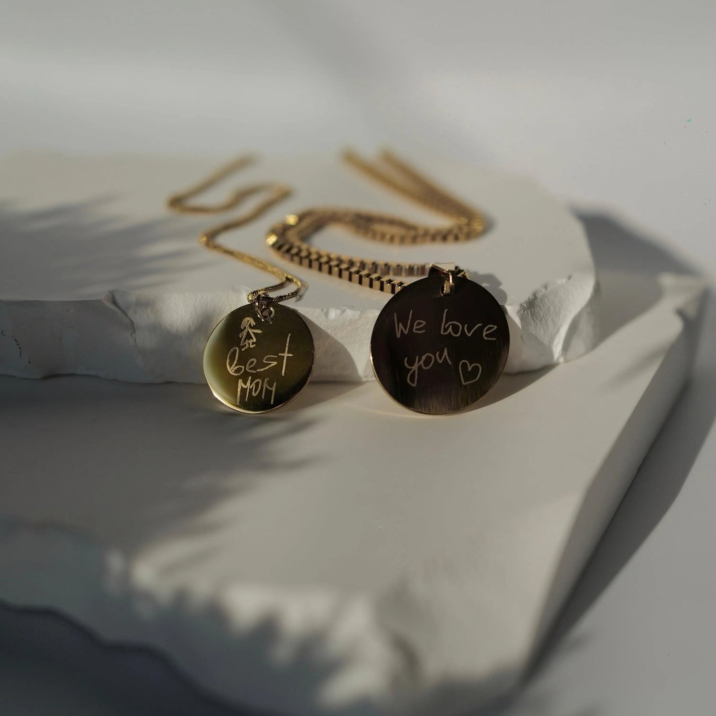 Handwriting Gold Necklace - MySoul