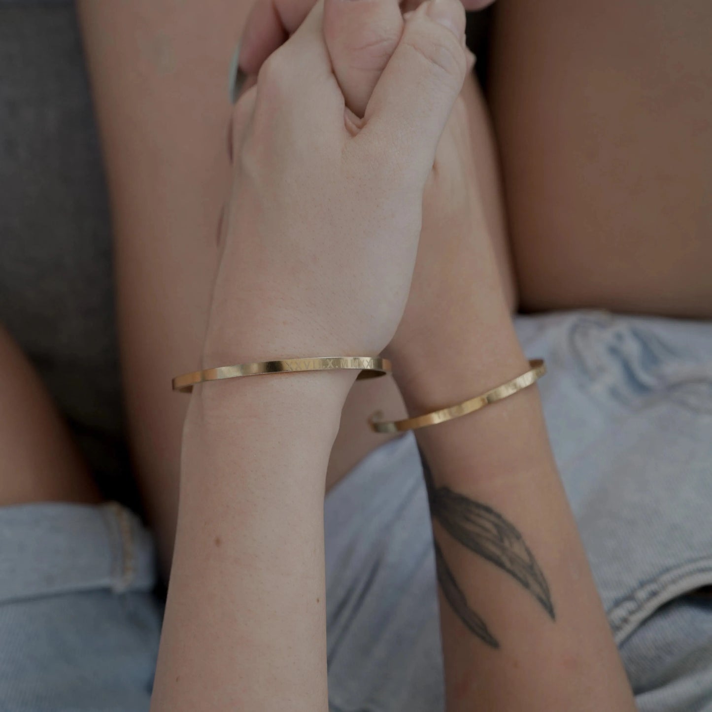 Custom Thin Gold Bracelet - MySoul