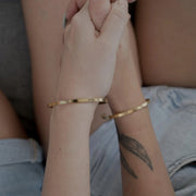 Custom Thin Gold Bracelet - MySoul