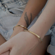 Custom Thin Gold Bracelet - MySoul