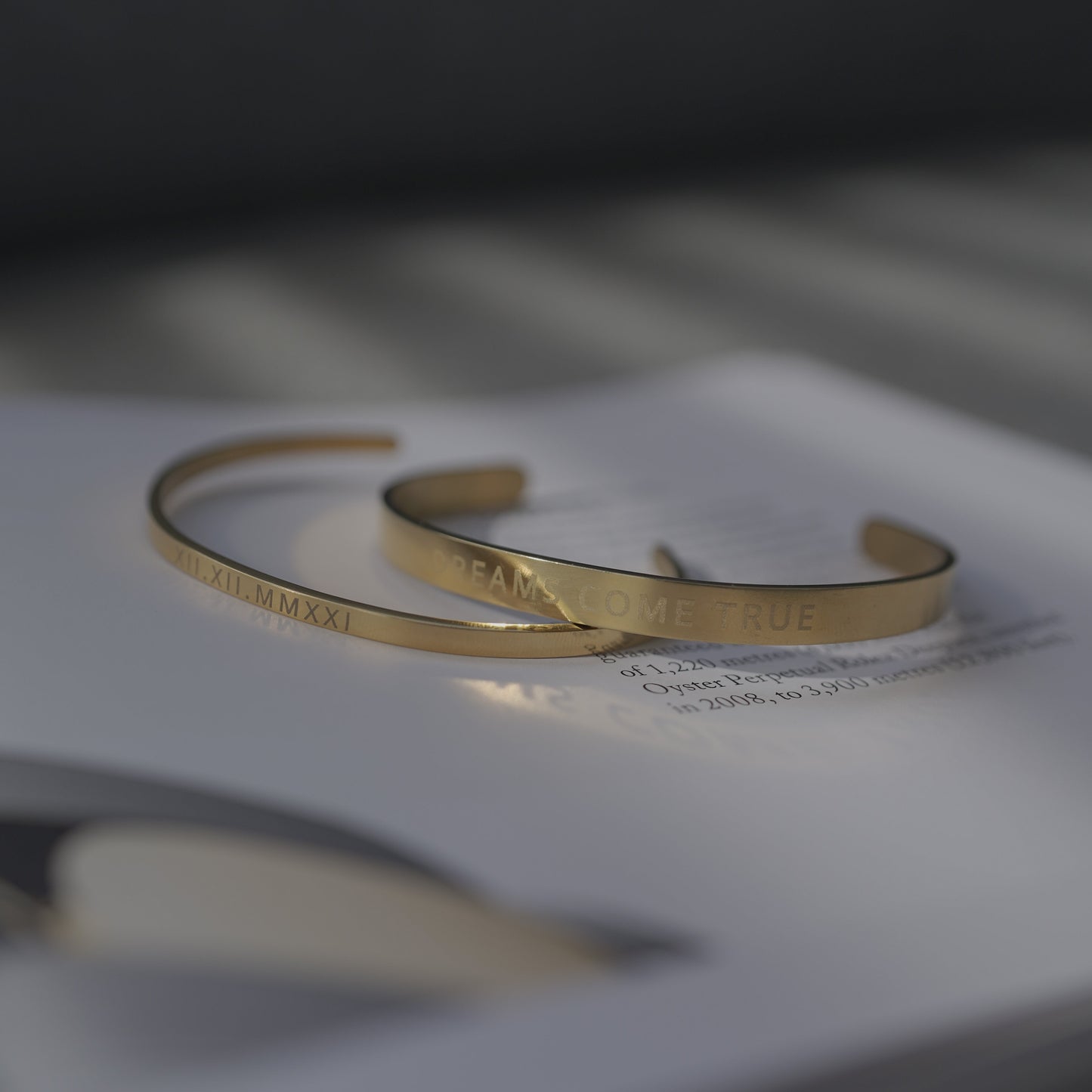 Custom Gold Bracelet
